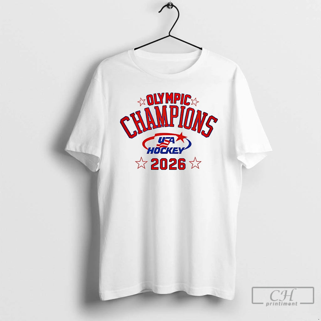 Classic Team Usa Hockey Olympic Champions 2026 Logo