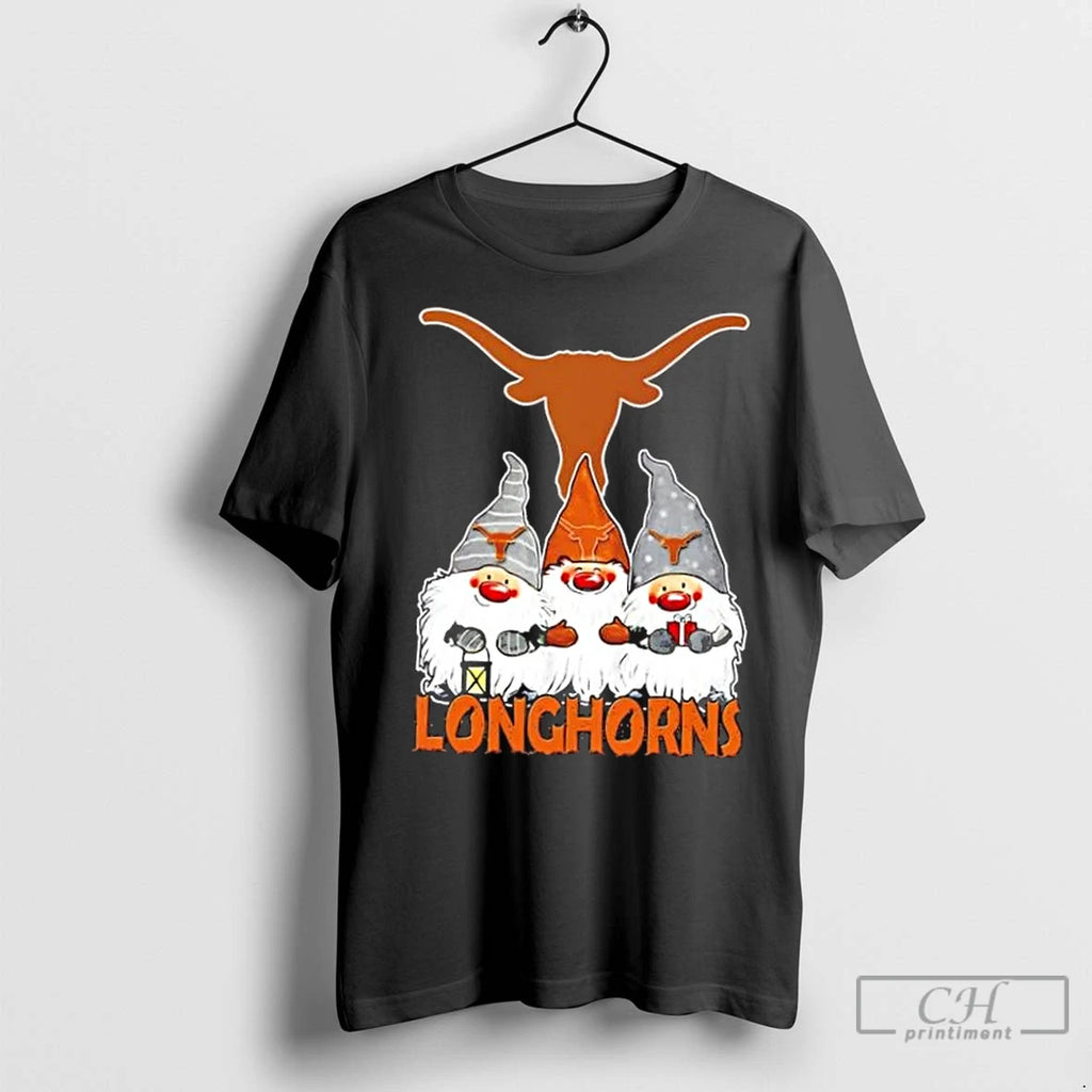 Classic Texas Longhorns X Gnomes Xmas Christmas