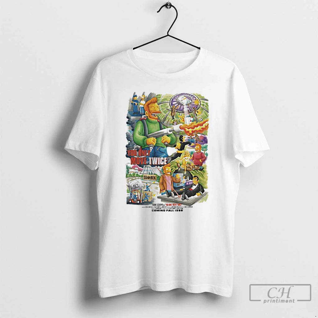 Classic The Simpsons You Only Move Twice Coming Fall 1996