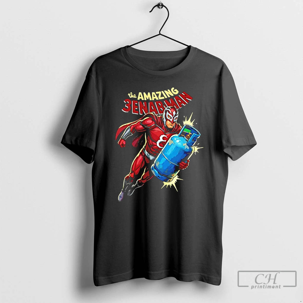 Classic The Amazing 3enab Man Egyptian Superhero Graphic