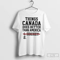 Classic Thing Canada Does Better Than America Hockey Text