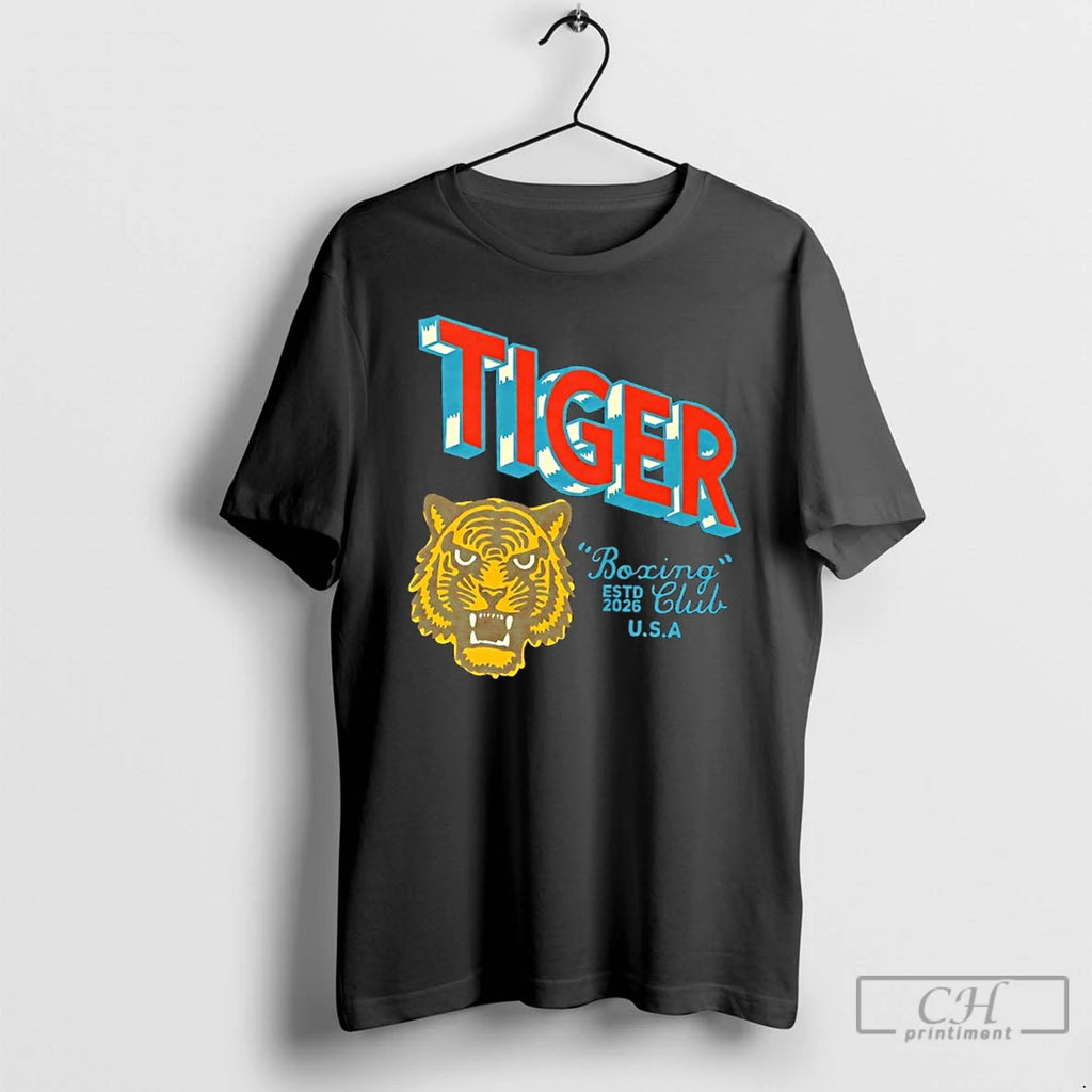 Classic Tiger Boxing Club Estd 2026 Usa