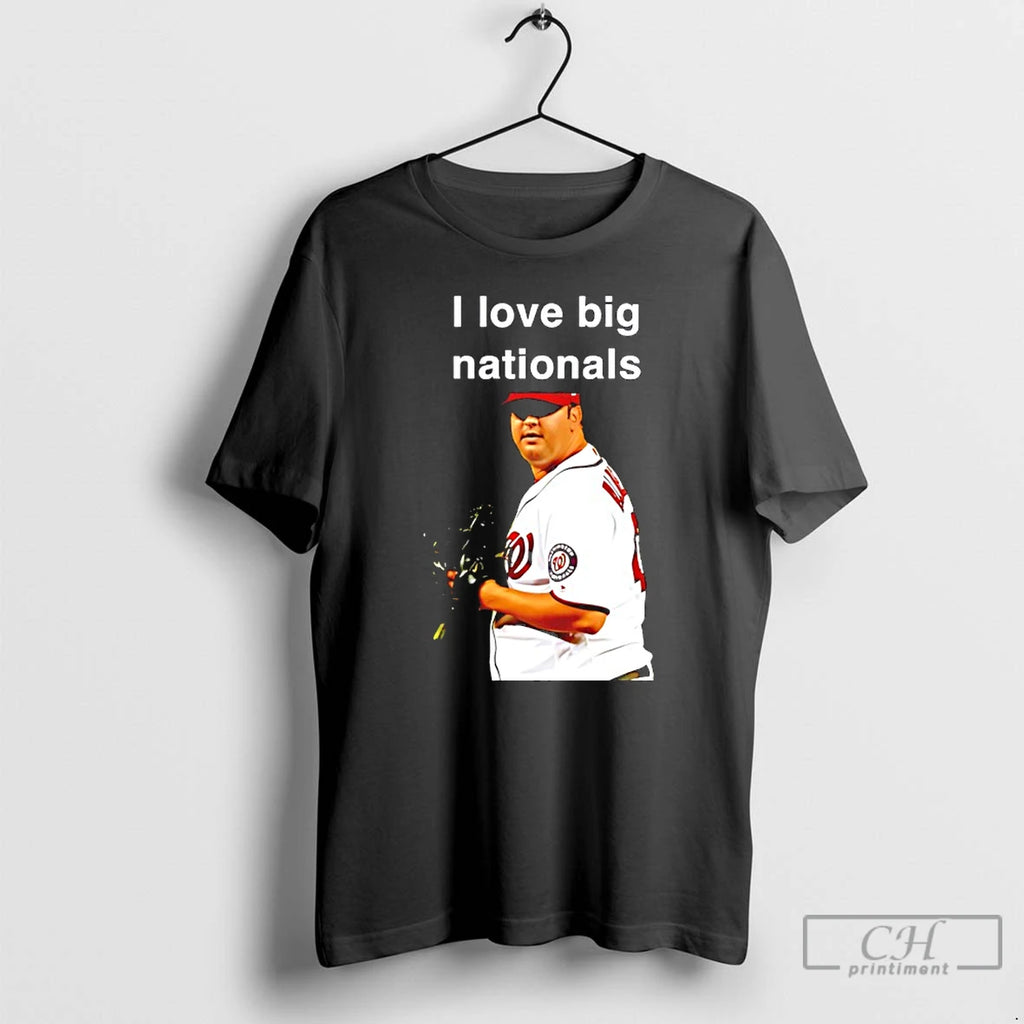 Classic Todd Coffey Washington Nationals I Love Big Nationals