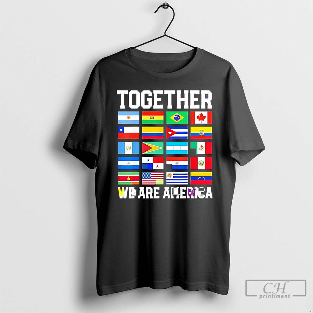 Classic Together We Are America Flags