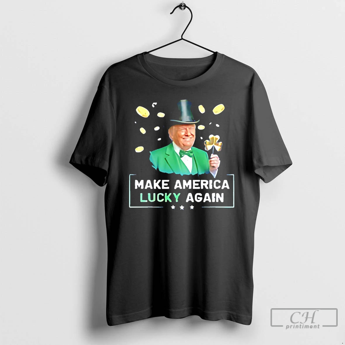 Classic Trump Make America Lucky Again St Patricks Day