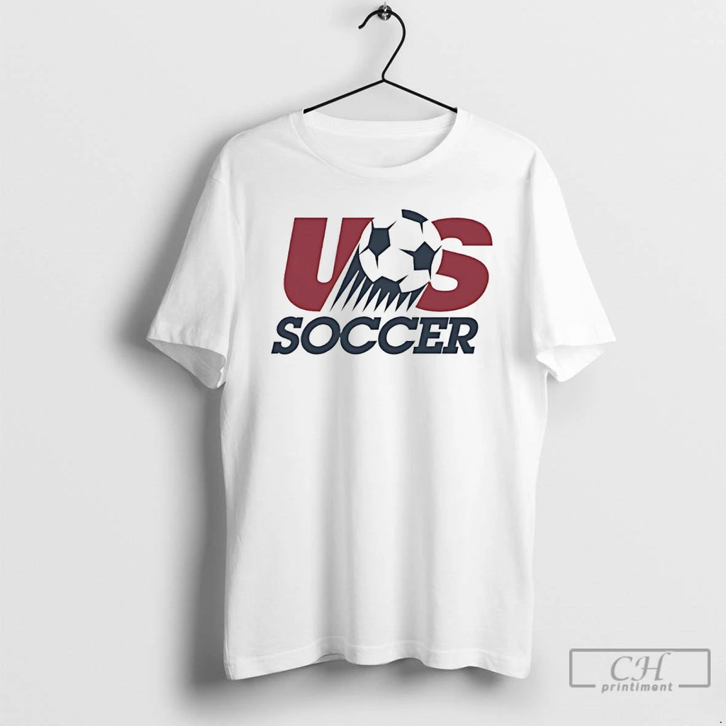 Classic U S Soccer Retro Logo