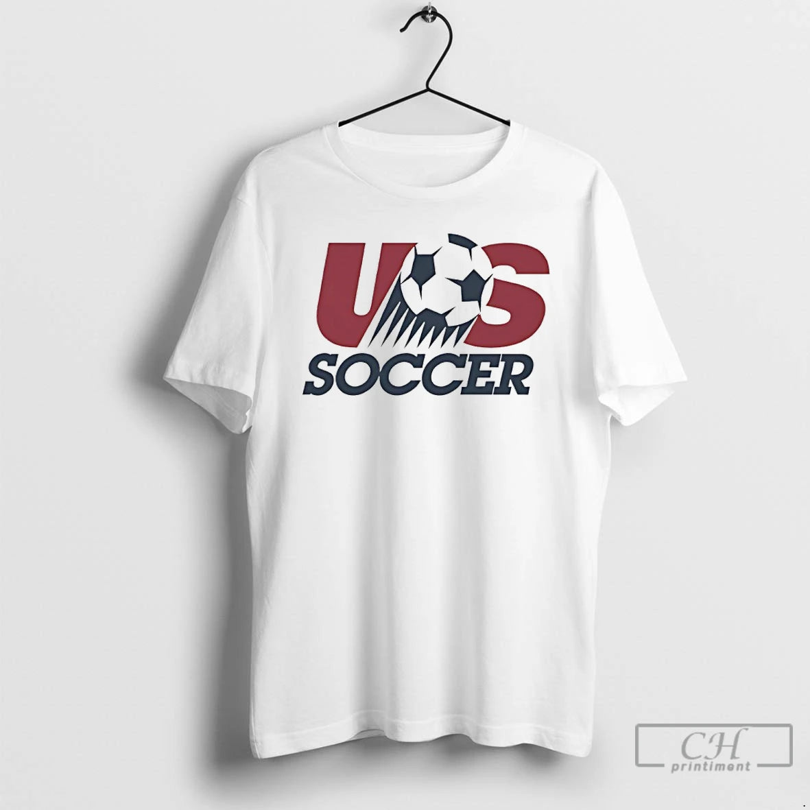 Classic U S Soccer Retro Logo