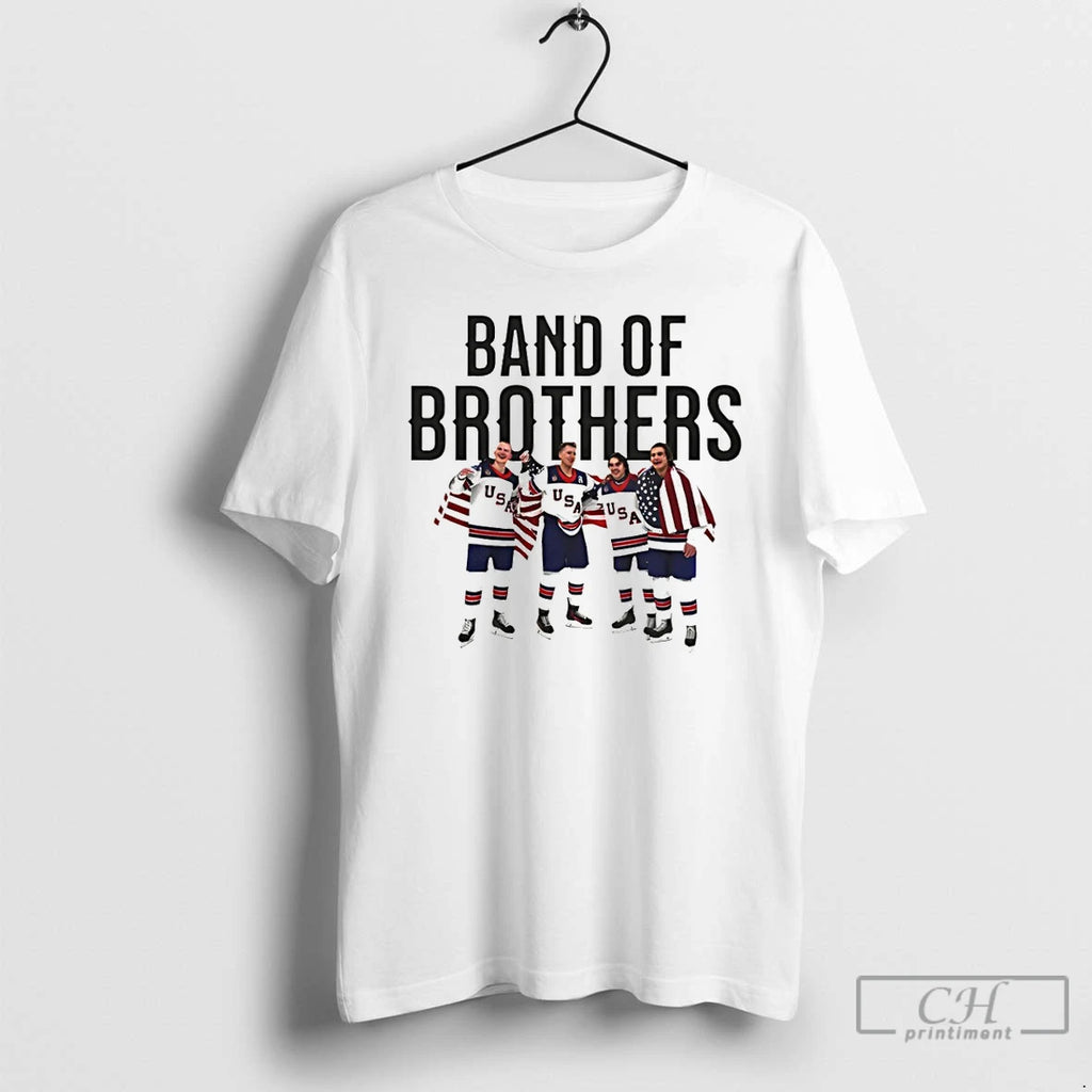 Classic Usa Hockey Band Of Brothers Olympic 2026 Vintage