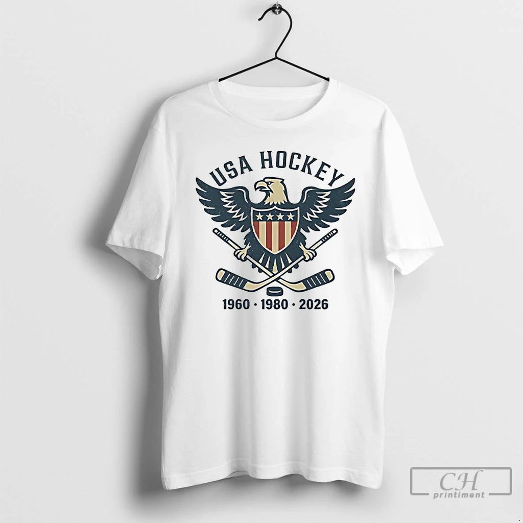 Classic Usa Hockey Eagle 1960 1980 2026