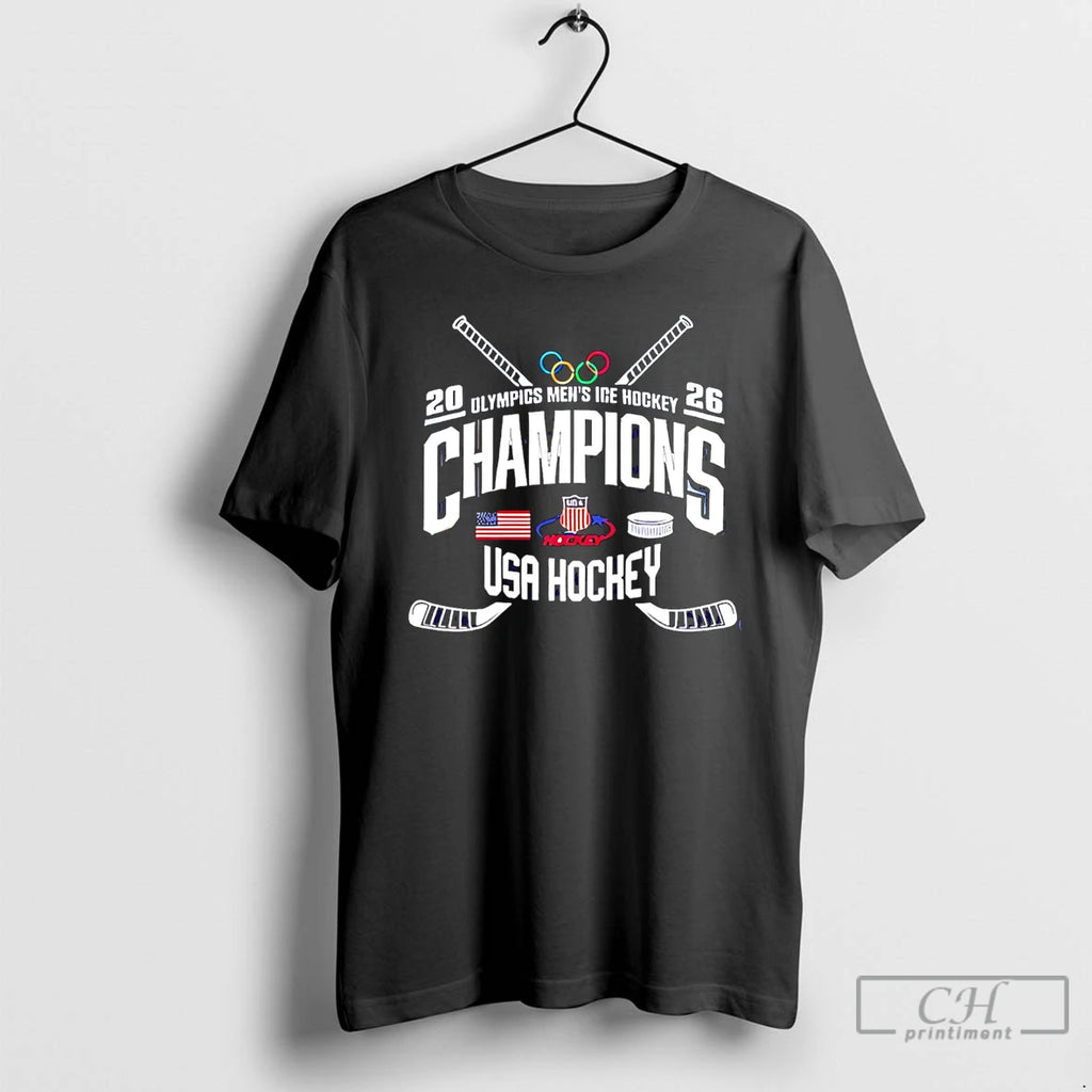 Classic Usa Mens Ice Hockey Team Olympic Champs 2026