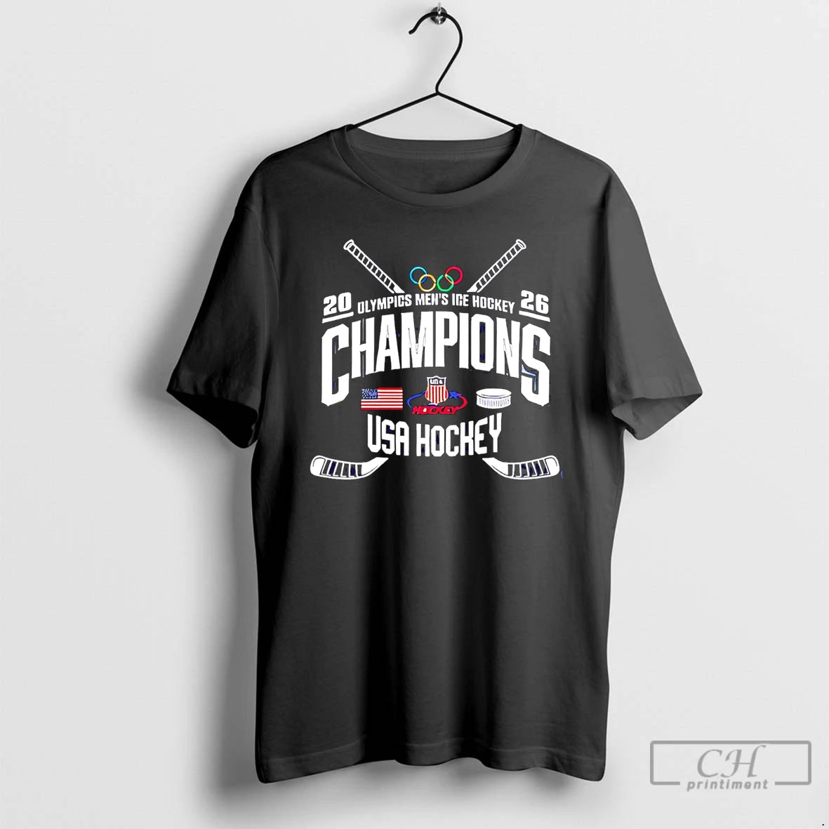 Classic Usa Mens Ice Hockey Team Olympic Champs 2026