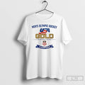 Classic Usa Mens Olympic Hockey Gold Champions Logo