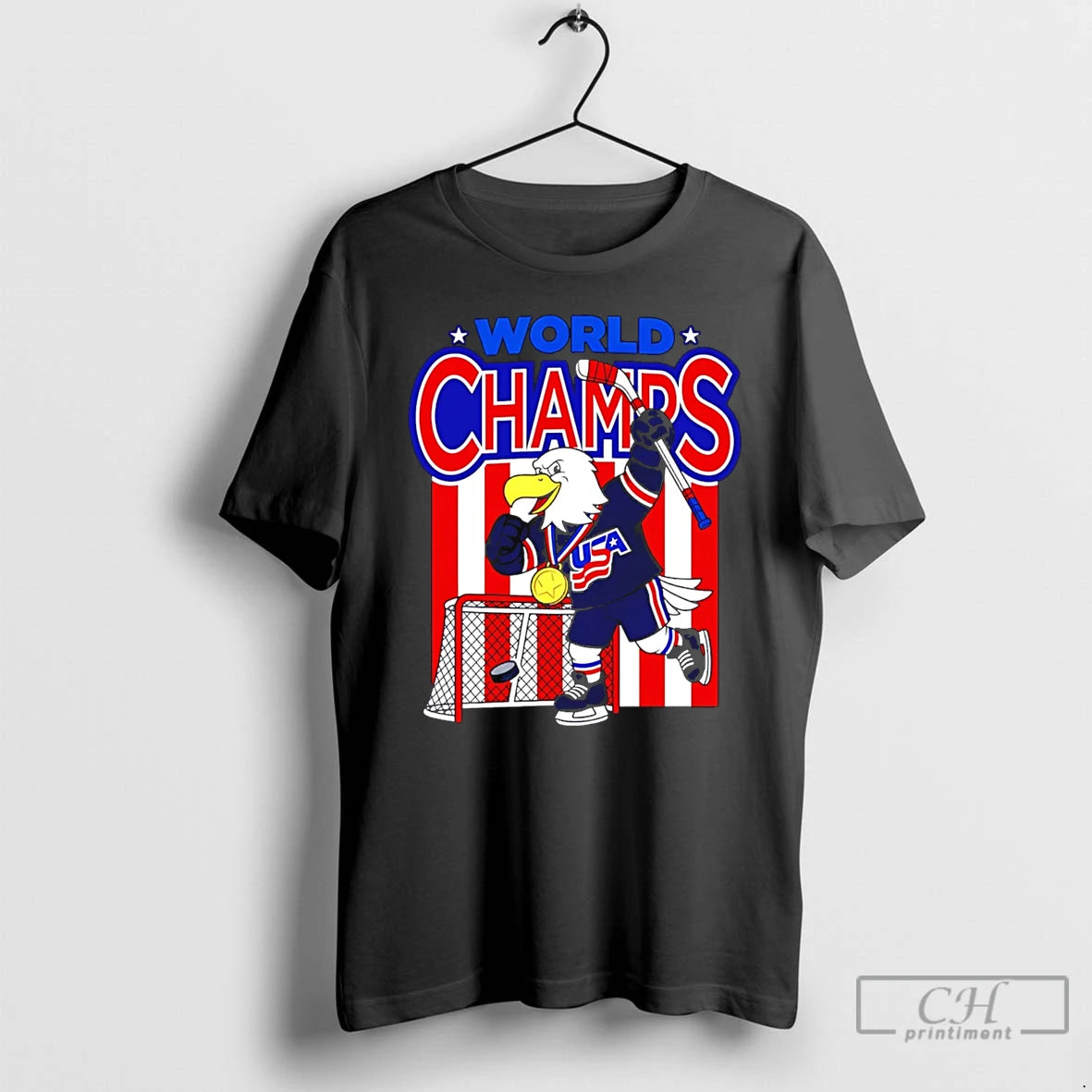 Classic Usa Hockey World Champs 2026 Mascot
