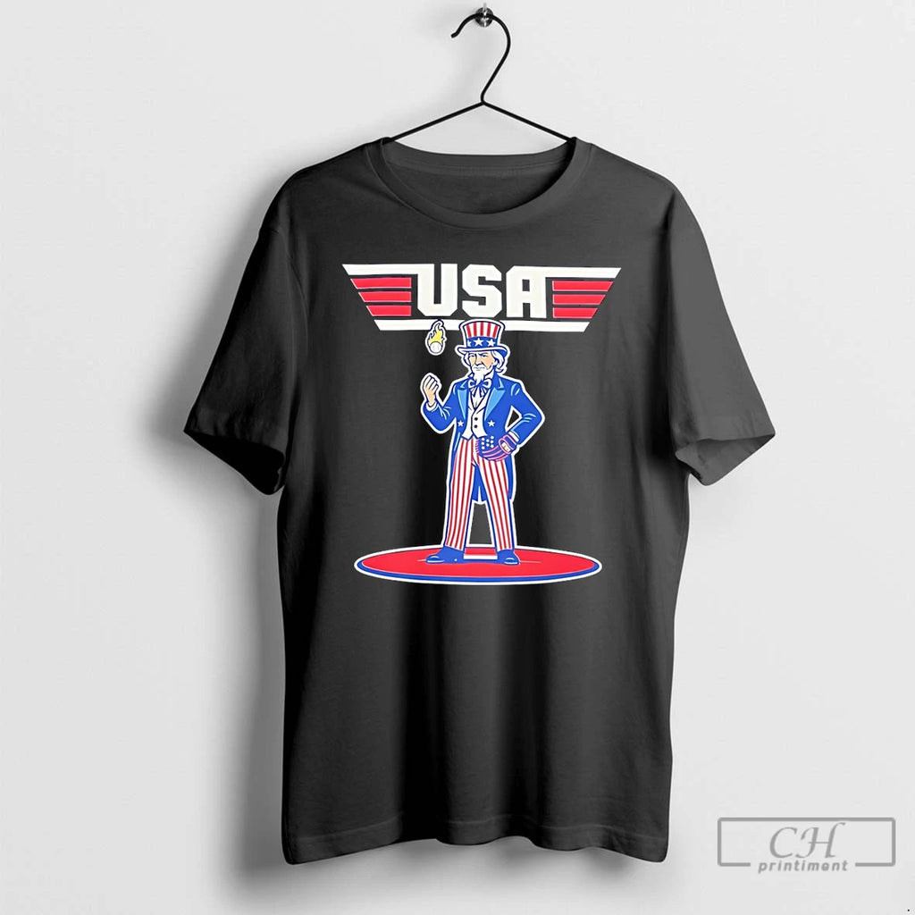 Classic Uncle Sam Usa Style Baseball Olympic 2026