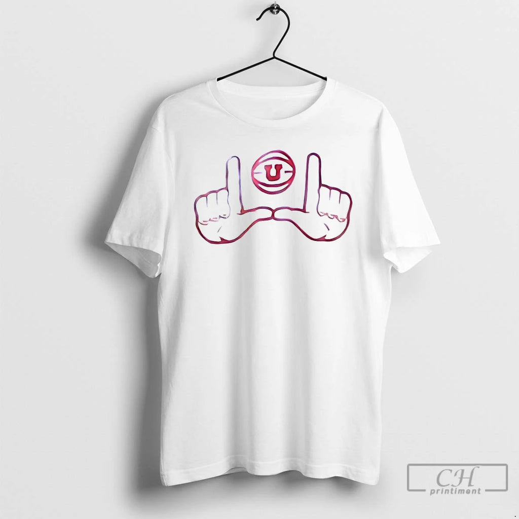 Classic Utah Utes Hands Logo