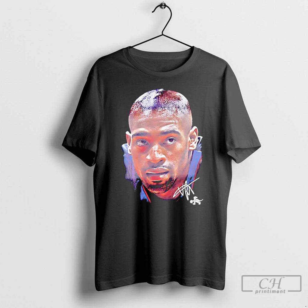 Classic Vince Carter Toronto Raptors Big Face Signature Graphic