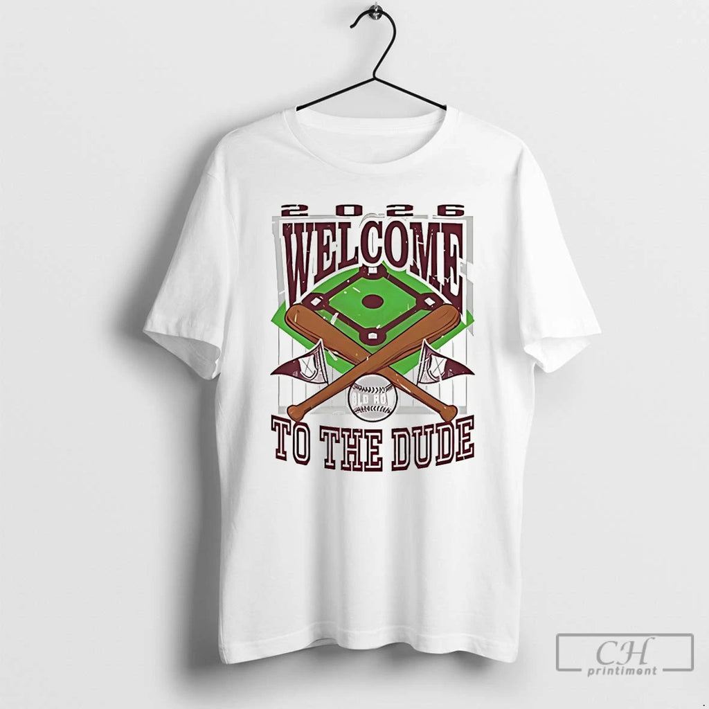 Classic Welcome To The Dude 2026 Baseball Vintage