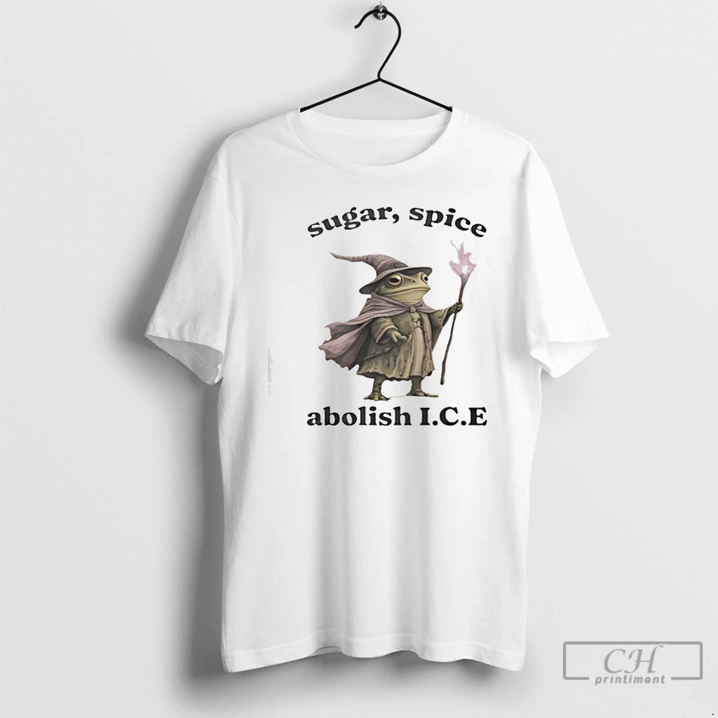 Classic Wizard Frog Sugar Spice Abolish Ice 2026 Funny