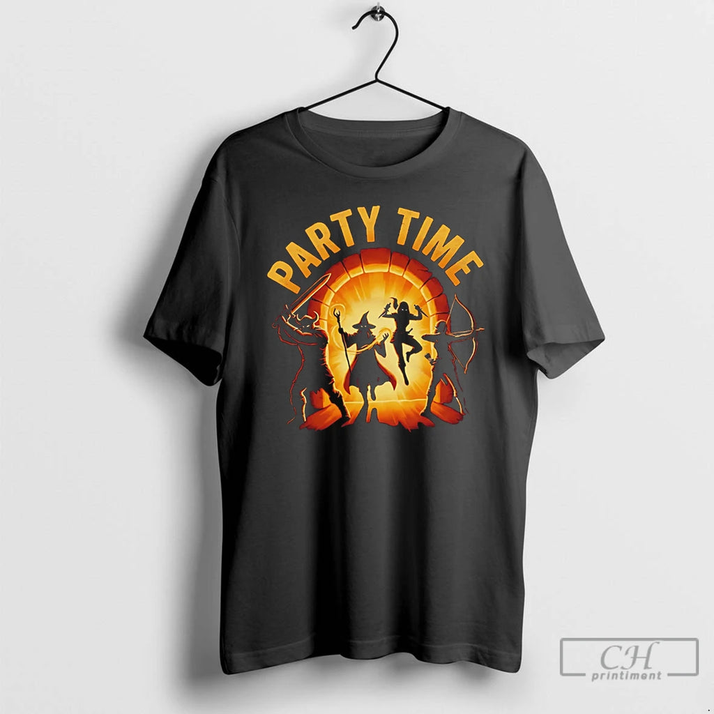 Classic Wizard Party Time Silhouettes