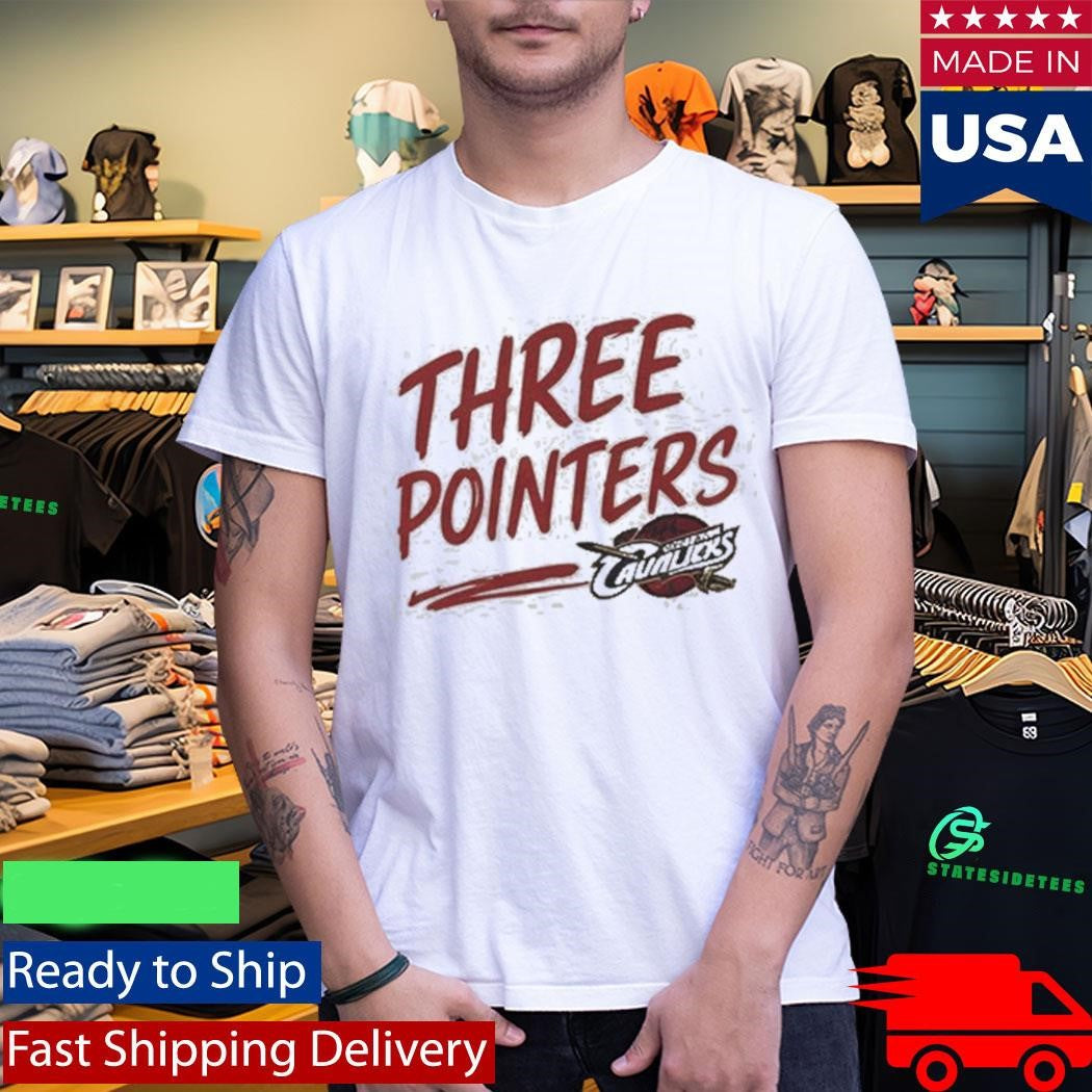 Cleveland Cavaliers Three Pointers Team Logo Shirt