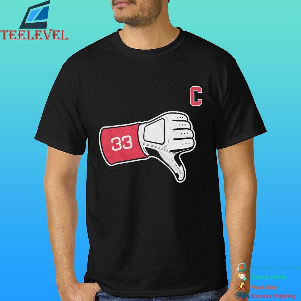 Cleveland Guardians Austin Hedges Thumbs Down Shirt