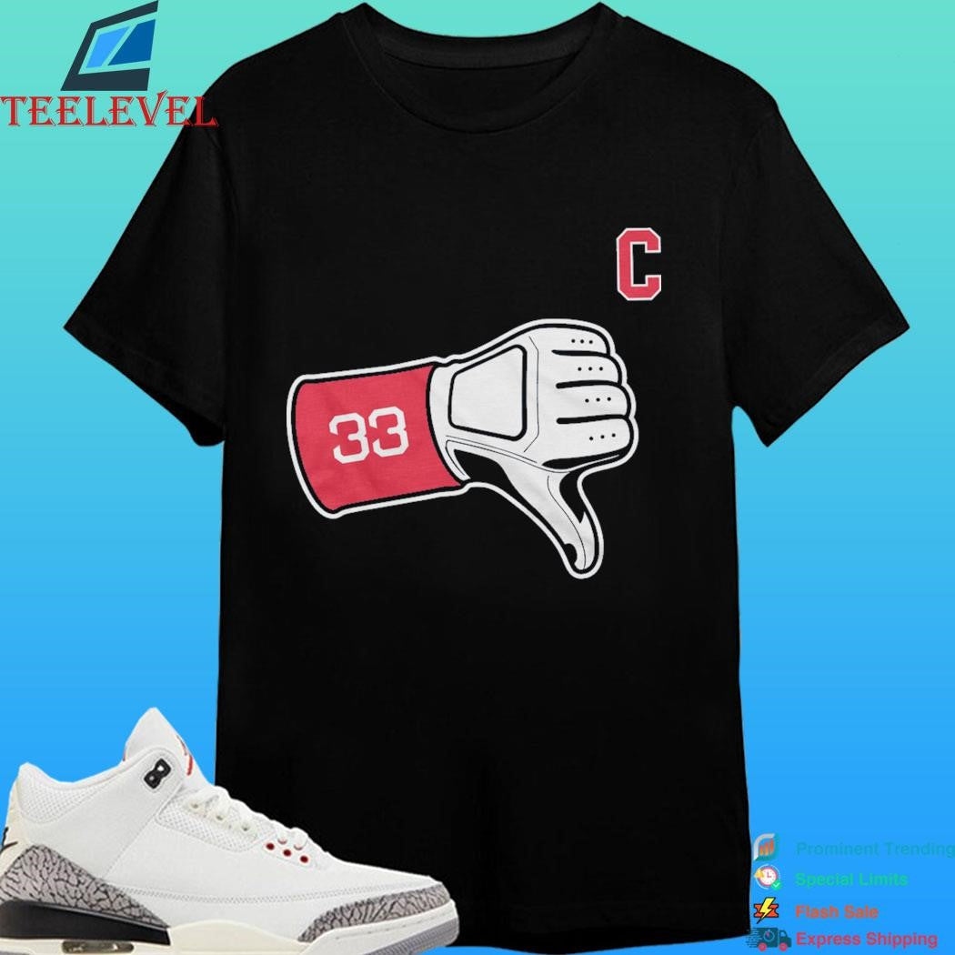 Cleveland Guardians Austin Hedges Thumbs Down Shirt