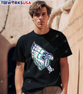 Coastal Salish Native American Art Eagle Bird Traditional shirt