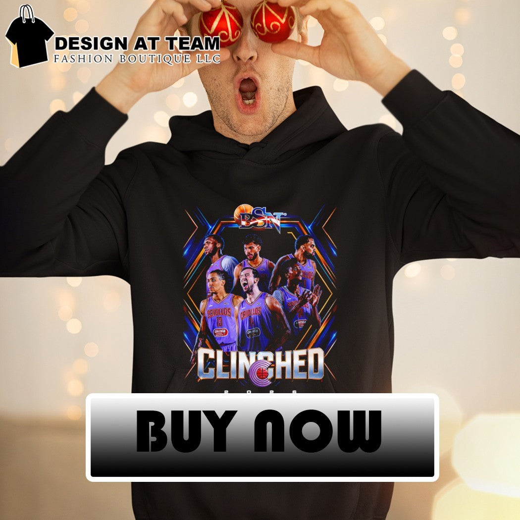 Criollos De Caguas Basketball Playoffs BSN 2026 Clinched graphic shirt