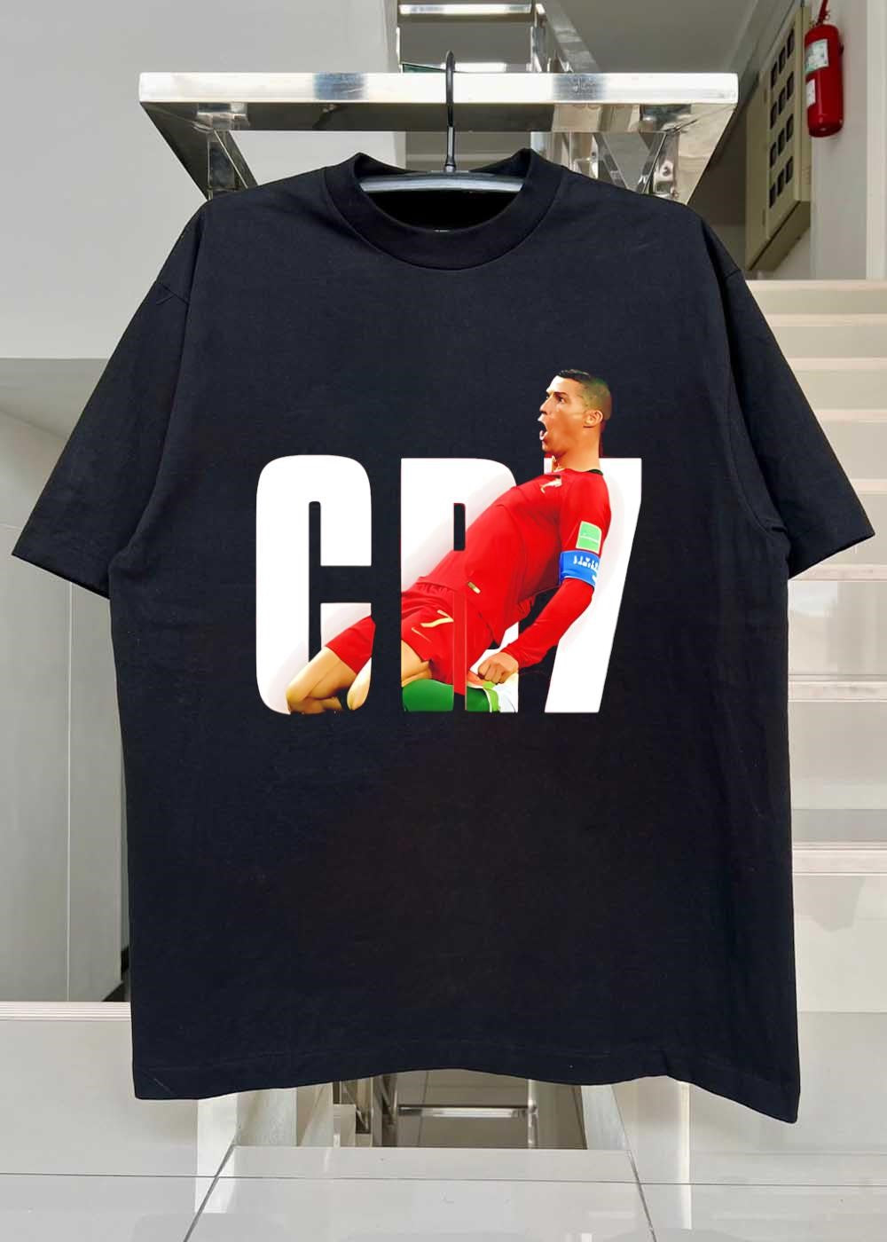 Cristiano Ronaldo Celebrating Goal CR7 Portugal Soccer T-Shirt