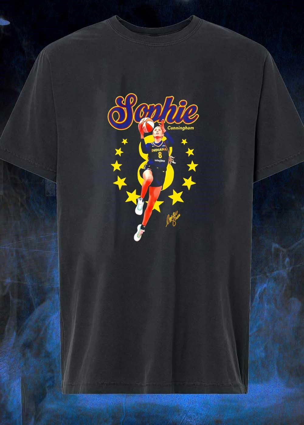 Cunningham Signature Indiana Basketball Player Sophie Fever T-Shirt