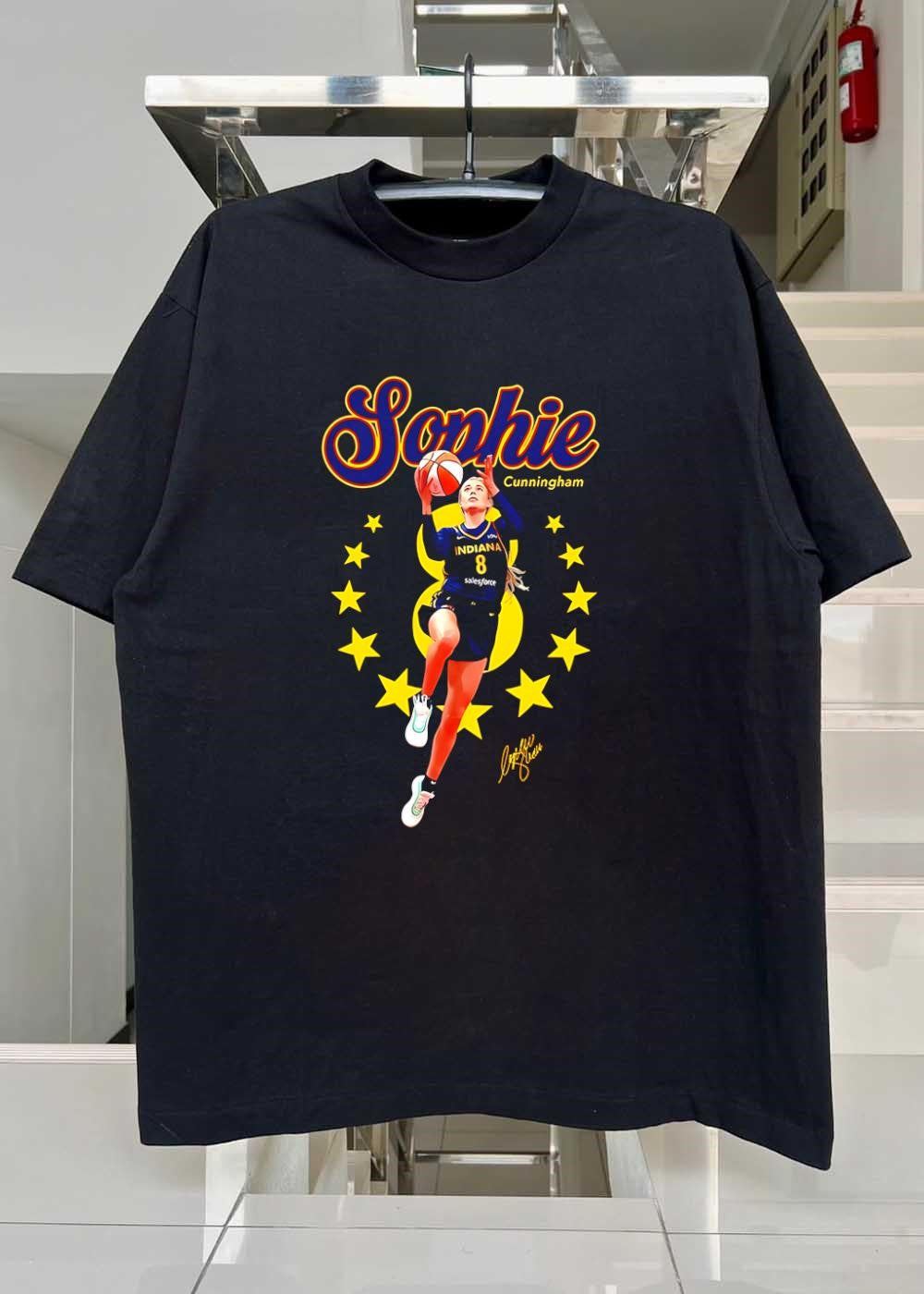 Cunningham Signature Indiana Basketball Player Sophie Fever T-Shirt