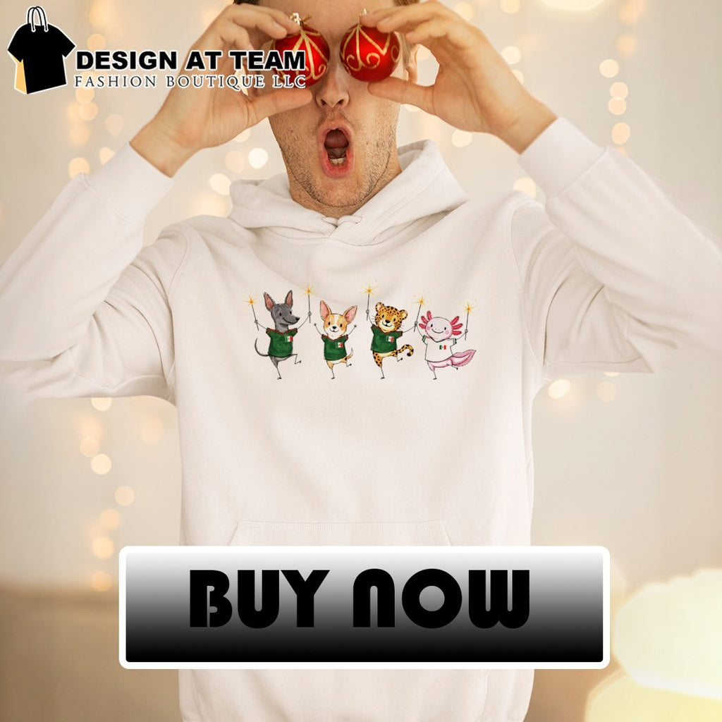 Cute Mexico Fan Animals Soccer World Cup 2026 shirt