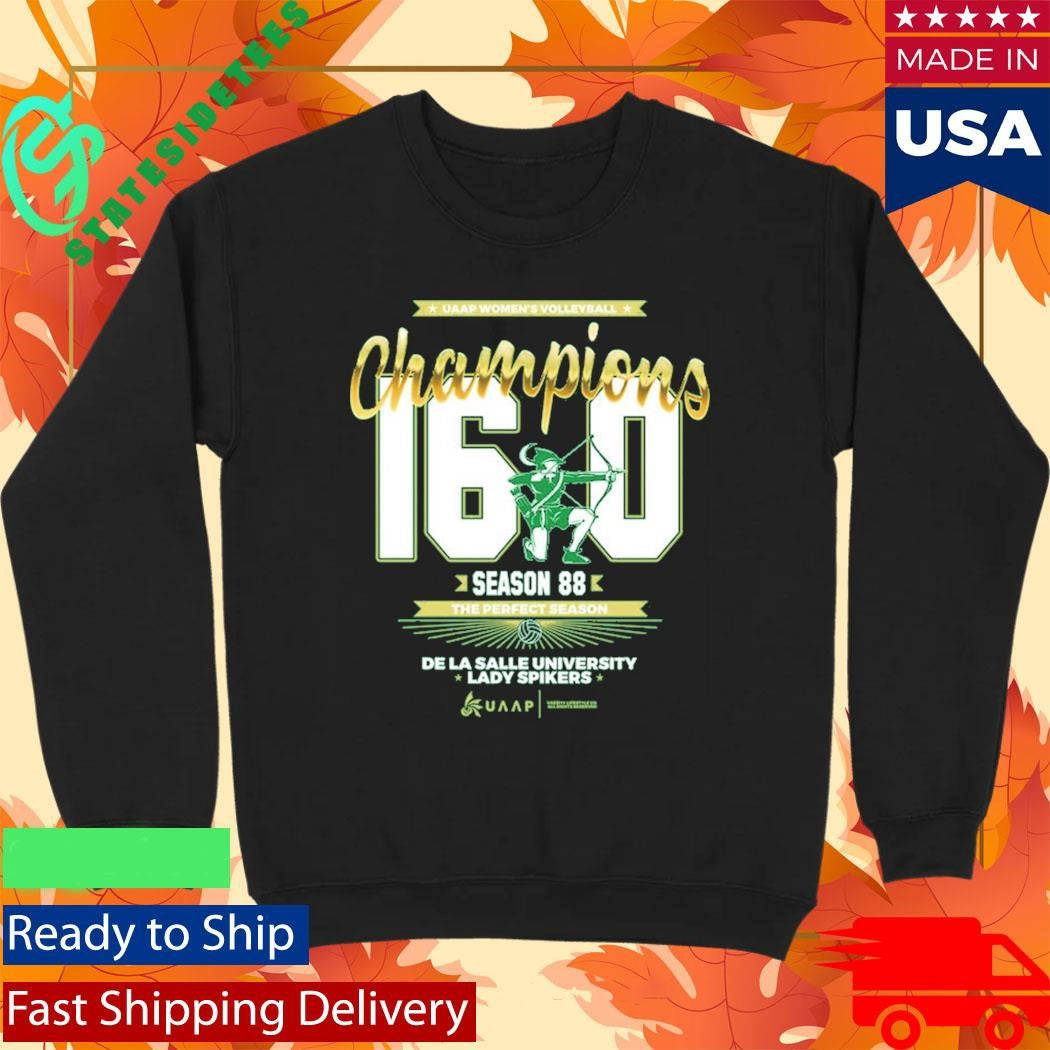DLSU Lady Spikers Champions 16-0 Perfect Season UAAP Season 88 Shirt