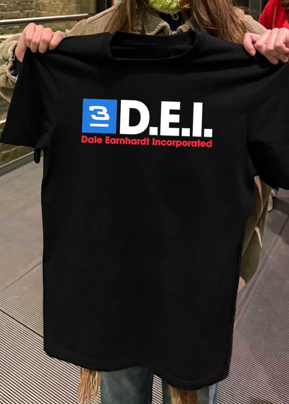 Dale Earnhardt Incorporated DEI 3 Number Logo T-Shirt