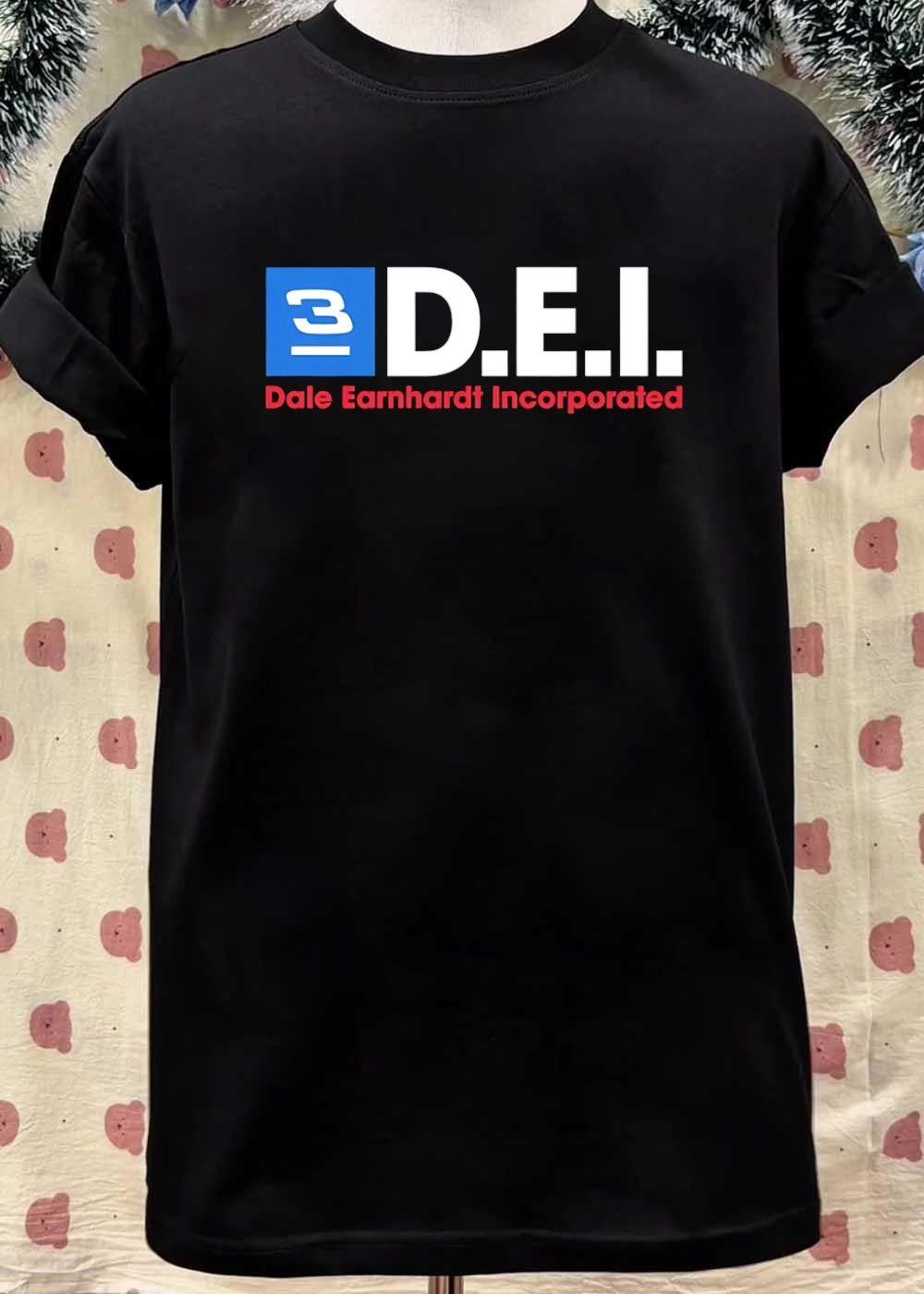 Dale Earnhardt Incorporated DEI 3 Number Logo T-Shirt