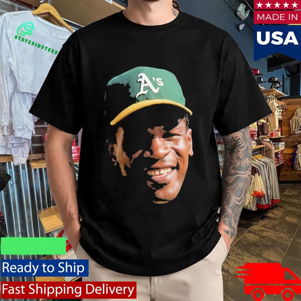 Dallas Braden Rickey Henderson Face Shirt