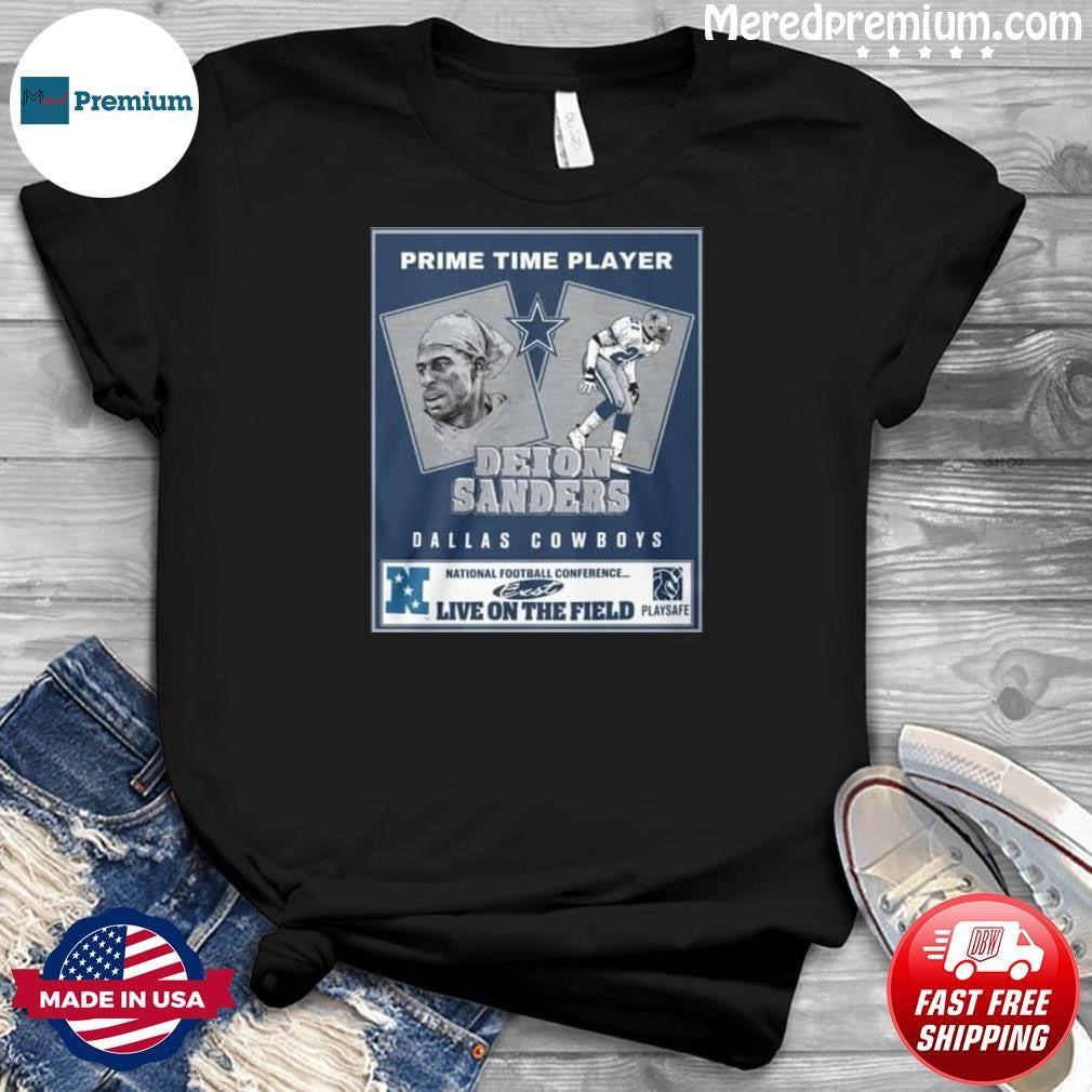Dallas Cowboys Deion Sanders Prime Time Player Shirt