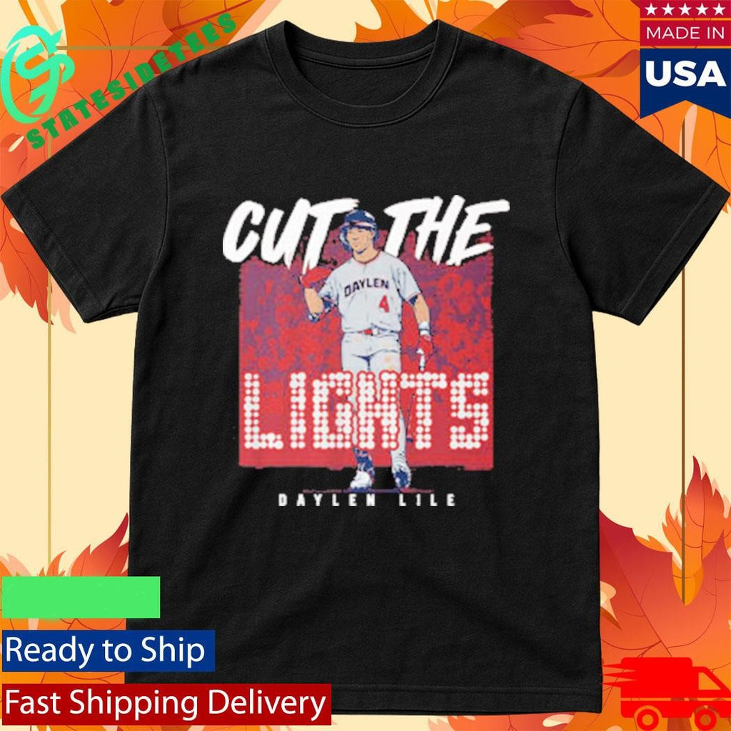 Daylen Lile Cut the Lights Washington Baseball Shirt