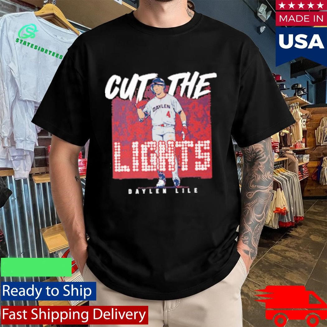 Daylen Lile Cut the Lights Washington Baseball Shirt