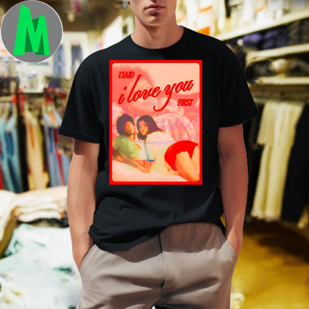 Design Selena Gomez I Said I Love You First Retro Shirt