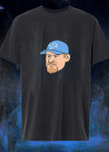 Detroit Lions Grumpy Man Mascot Logo Sport Football Team T-Shirt