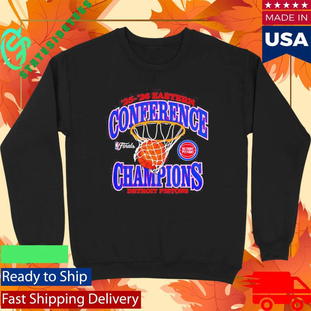 Detroit Pistons 2025-2026 Eastern Conference Champions NBA Finals Shirt