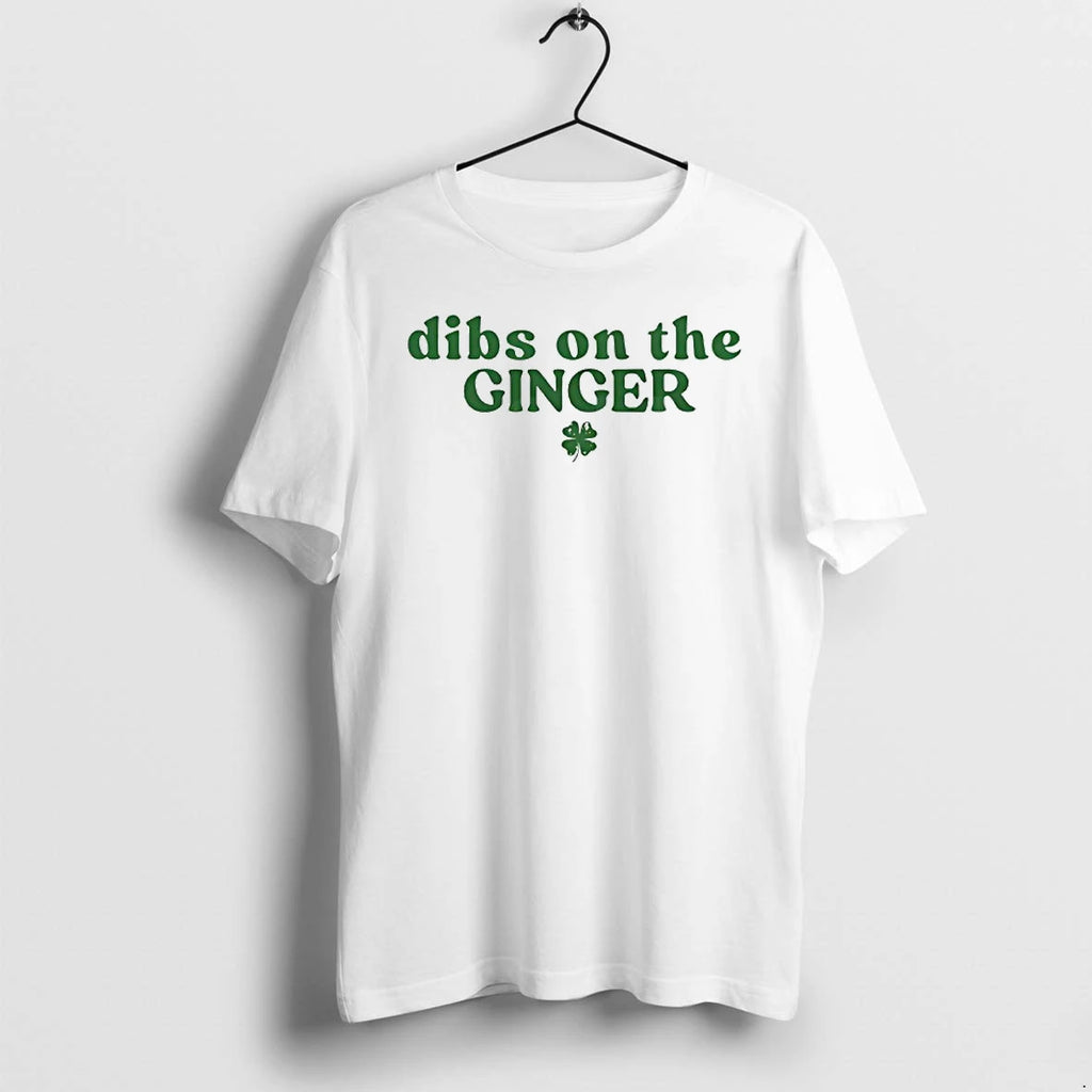 Dibs On The Ginger Funny St Patricks Day Tshirts Sweater