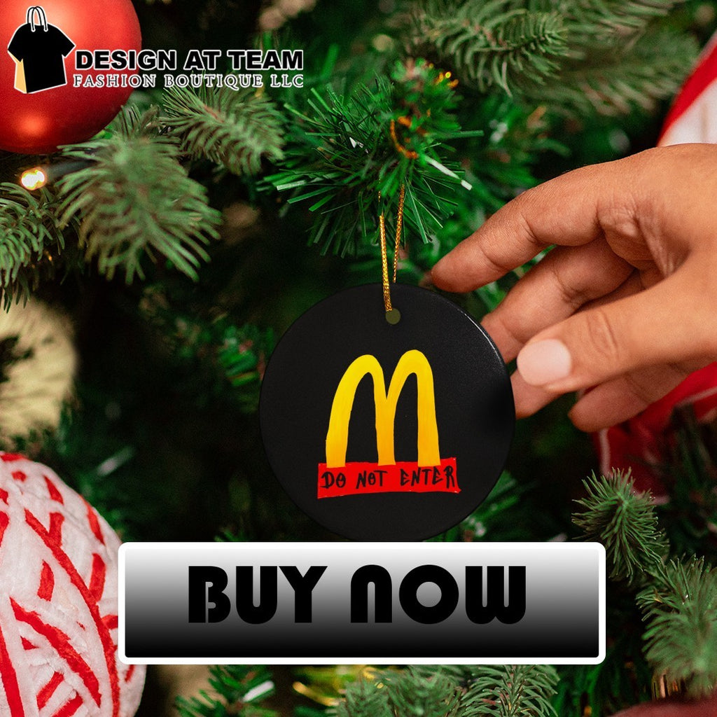 Do Not Enter McDonald’s logo shirt