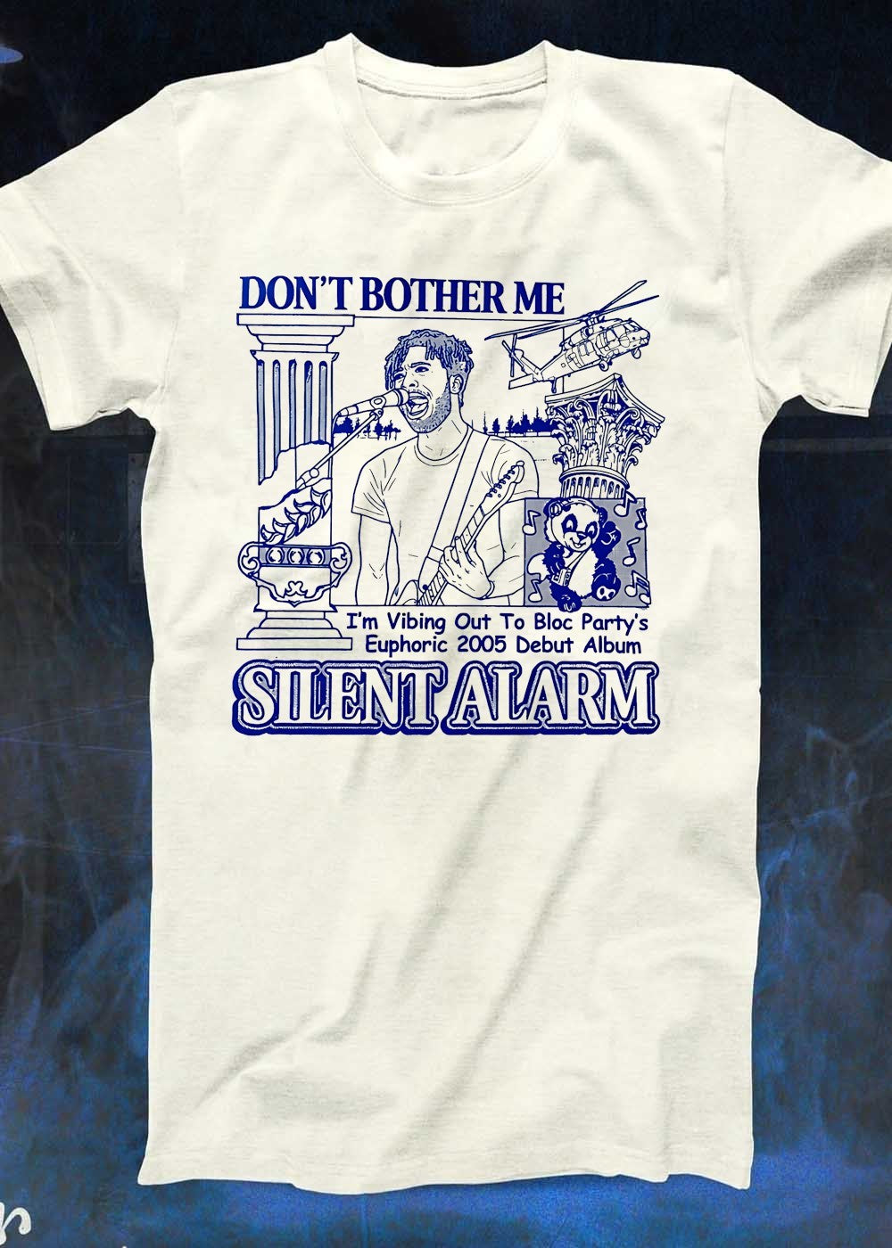Don’t Bother Me I’m Vibing Out to Bloc Party’s Euphoric 2005 Debut Silent Alarm T-Shirt