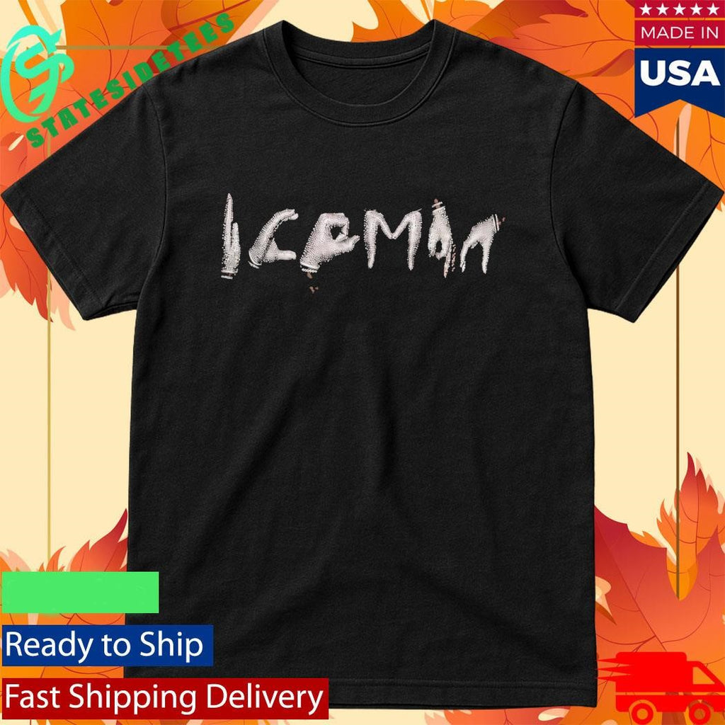 Drake Crystal Embellished Gloves Iceman Shirt