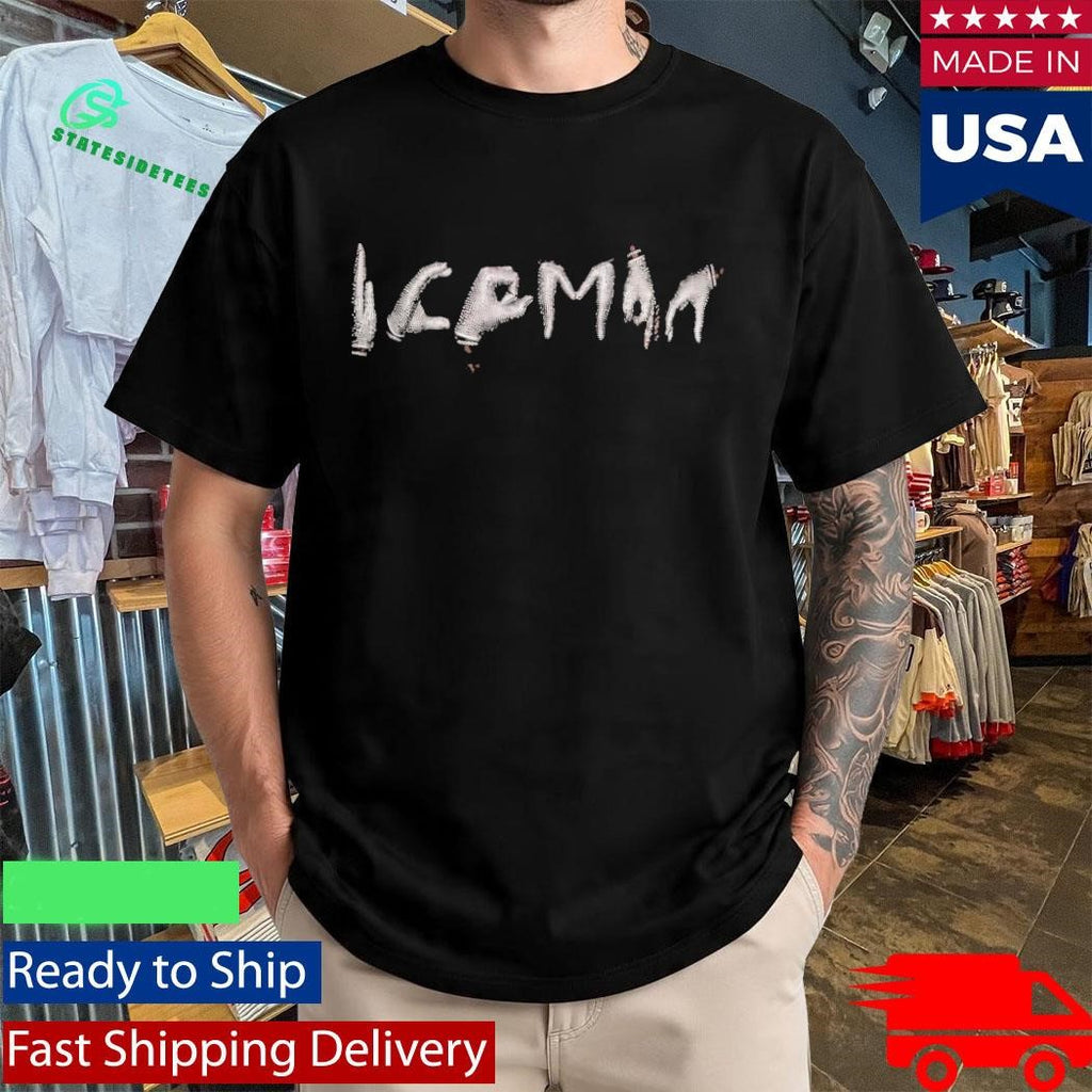 Drake Crystal Embellished Gloves Iceman Shirt