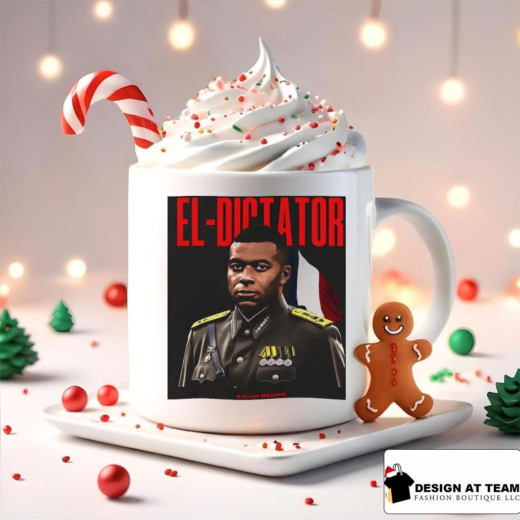 El-Dictator Kylian Mbappe France World Cup 2026 portrait shirt