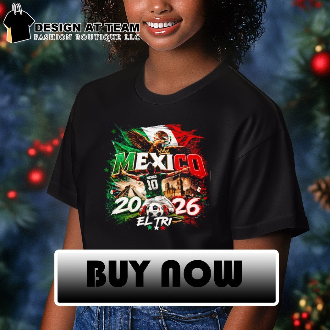 El Tri Mexico and USA Football 2026 World Cup Champions shirt