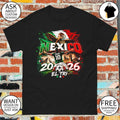 El Tri Mexico and USA Football 2026 World Cup Champions shirt